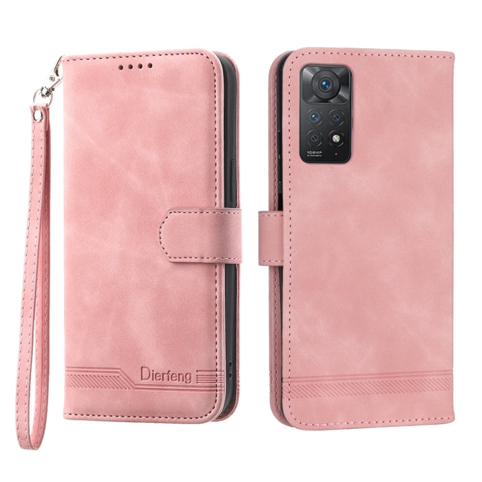 Dierfeng Dream Line TPU + Funda de cuero PU para teléfono, For Xiaomi Redmi Note 11 / Note 11S, For Xiaomi Redmi Note 11 Pro Foreign, For Xiaomi Redmi 10C, For Xiaomi Redmi 10A, For Xiaomi Redmi Note 11 Pro Max, For Xiaomi Redmi A1 4G                  ...