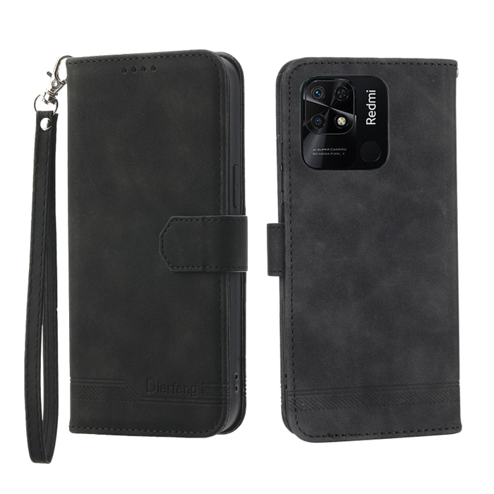 Dierfeng Dream Line TPU + Funda de cuero PU para teléfono, For Xiaomi Redmi Note 11 / Note 11S, For Xiaomi Redmi Note 11 Pro Foreign, For Xiaomi Redmi 10C, For Xiaomi Redmi 10A, For Xiaomi Redmi Note 11 Pro Max, For Xiaomi Redmi A1 4G                  ...