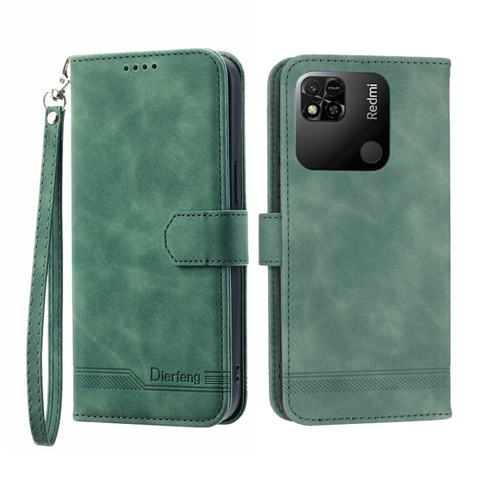 Dierfeng Dream Line TPU + Funda de cuero PU para teléfono, For Xiaomi Redmi Note 11 / Note 11S, For Xiaomi Redmi Note 11 Pro Foreign, For Xiaomi Redmi 10C, For Xiaomi Redmi 10A, For Xiaomi Redmi Note 11 Pro Max, For Xiaomi Redmi A1 4G                  ...