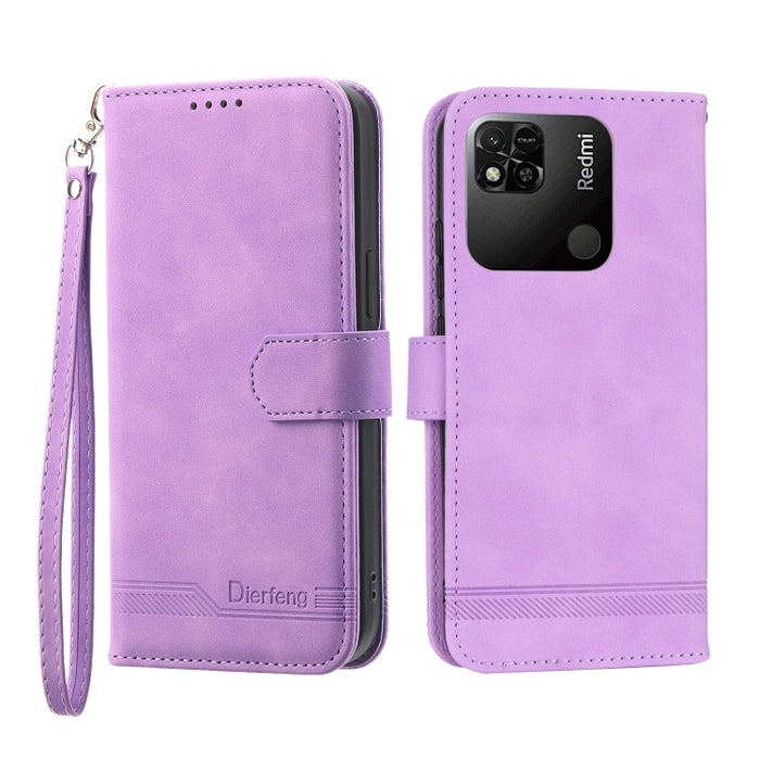 Dierfeng Dream Line TPU + Funda de cuero PU para teléfono, For Xiaomi Redmi Note 11 / Note 11S, For Xiaomi Redmi Note 11 Pro Foreign, For Xiaomi Redmi 10C, For Xiaomi Redmi 10A, For Xiaomi Redmi Note 11 Pro Max, For Xiaomi Redmi A1 4G                  ...