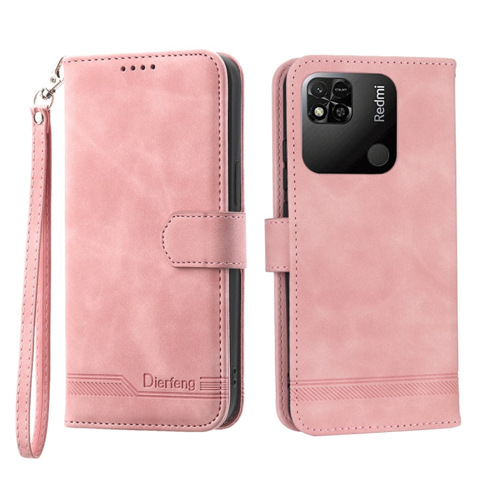 Dierfeng Dream Line TPU + Funda de cuero PU para teléfono, For Xiaomi Redmi Note 11 / Note 11S, For Xiaomi Redmi Note 11 Pro Foreign, For Xiaomi Redmi 10C, For Xiaomi Redmi 10A, For Xiaomi Redmi Note 11 Pro Max, For Xiaomi Redmi A1 4G                  ...