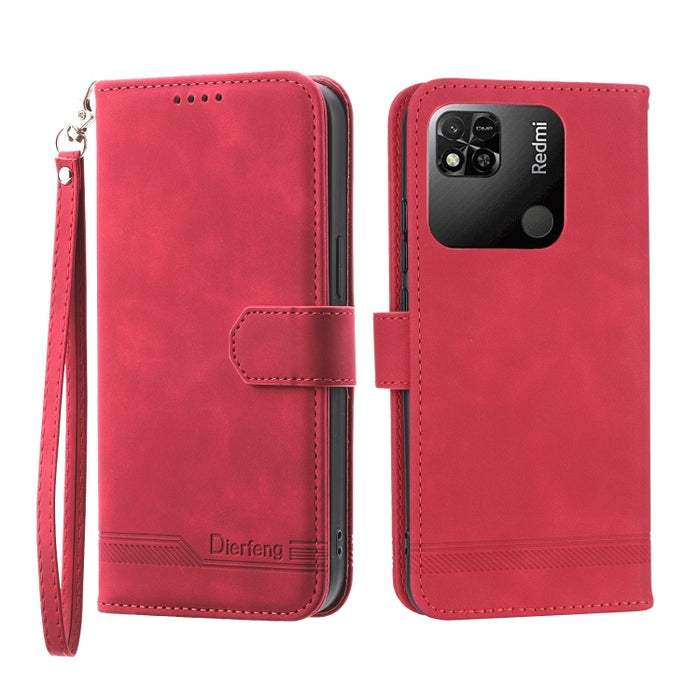 Dierfeng Dream Line TPU + Funda de cuero PU para teléfono, For Xiaomi Redmi Note 11 / Note 11S, For Xiaomi Redmi Note 11 Pro Foreign, For Xiaomi Redmi 10C, For Xiaomi Redmi 10A, For Xiaomi Redmi Note 11 Pro Max, For Xiaomi Redmi A1 4G                  ...