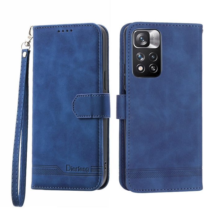 Dierfeng Dream Line TPU + Funda de cuero PU para teléfono, For Xiaomi Redmi Note 11 / Note 11S, For Xiaomi Redmi Note 11 Pro Foreign, For Xiaomi Redmi 10C, For Xiaomi Redmi 10A, For Xiaomi Redmi Note 11 Pro Max, For Xiaomi Redmi A1 4G                  ...