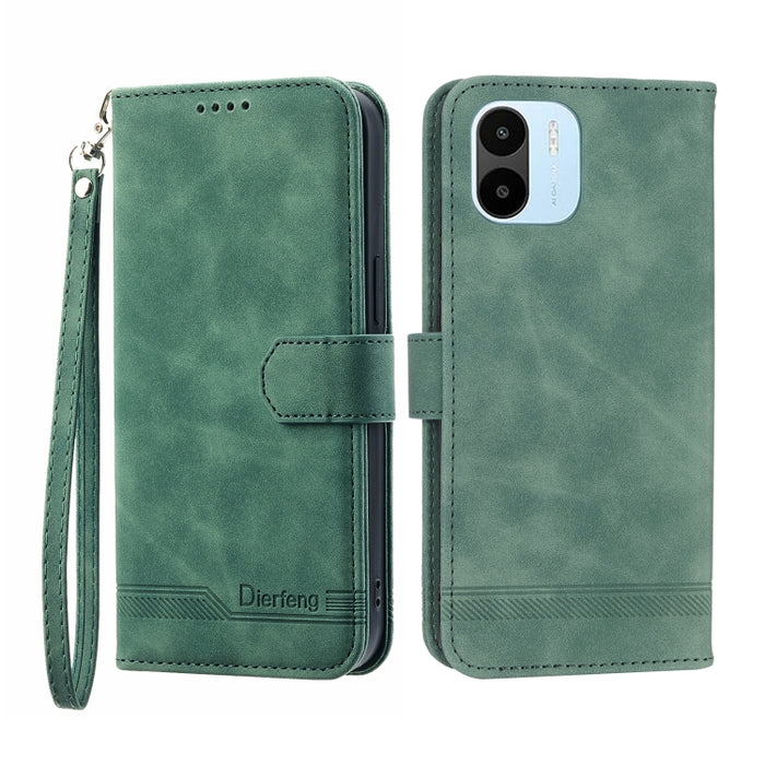 Dierfeng Dream Line TPU + Funda de cuero PU para teléfono, For Xiaomi Redmi Note 11 / Note 11S, For Xiaomi Redmi Note 11 Pro Foreign, For Xiaomi Redmi 10C, For Xiaomi Redmi 10A, For Xiaomi Redmi Note 11 Pro Max, For Xiaomi Redmi A1 4G                  ...