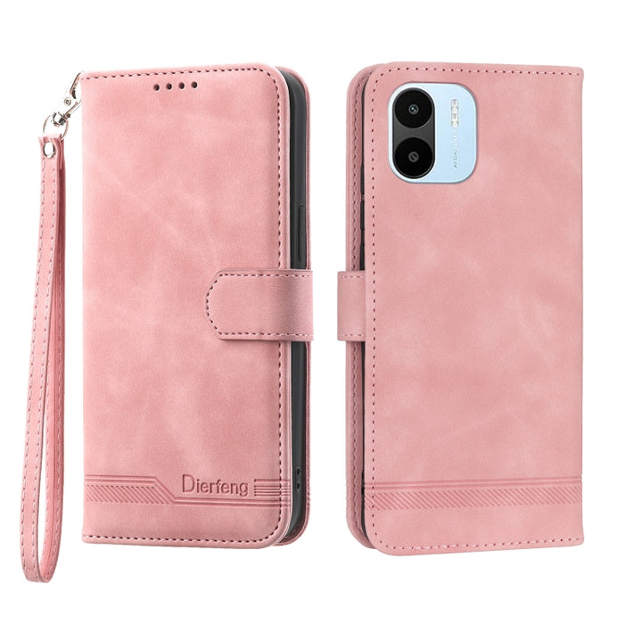 Dierfeng Dream Line TPU + Funda de cuero PU para teléfono, For Xiaomi Redmi Note 11 / Note 11S, For Xiaomi Redmi Note 11 Pro Foreign, For Xiaomi Redmi 10C, For Xiaomi Redmi 10A, For Xiaomi Redmi Note 11 Pro Max, For Xiaomi Redmi A1 4G                  ...