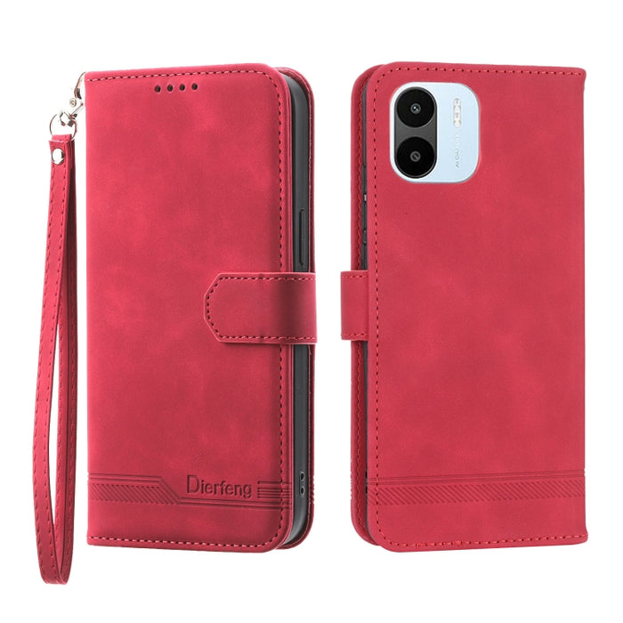 Dierfeng Dream Line TPU + Funda de cuero PU para teléfono, For Xiaomi Redmi Note 11 / Note 11S, For Xiaomi Redmi Note 11 Pro Foreign, For Xiaomi Redmi 10C, For Xiaomi Redmi 10A, For Xiaomi Redmi Note 11 Pro Max, For Xiaomi Redmi A1 4G                  ...