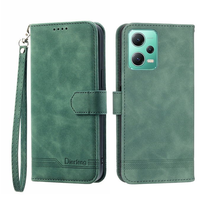 Dierfeng Dream Line TPU + Funda de cuero PU para teléfono, For Xiaomi Redmi Note 11 / Note 11S, For Xiaomi Redmi Note 11 Pro Foreign, For Xiaomi Redmi 10C, For Xiaomi Redmi 10A, For Xiaomi Redmi Note 11 Pro Max, For Xiaomi Redmi A1 4G                  ...