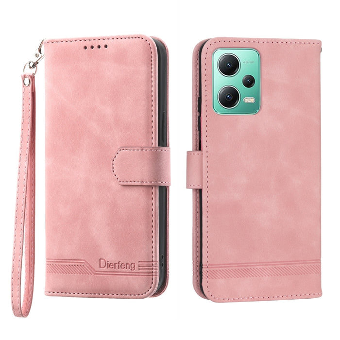 Dierfeng Dream Line TPU + Funda de cuero PU para teléfono, For Xiaomi Redmi Note 11 / Note 11S, For Xiaomi Redmi Note 11 Pro Foreign, For Xiaomi Redmi 10C, For Xiaomi Redmi 10A, For Xiaomi Redmi Note 11 Pro Max, For Xiaomi Redmi A1 4G                  ...
