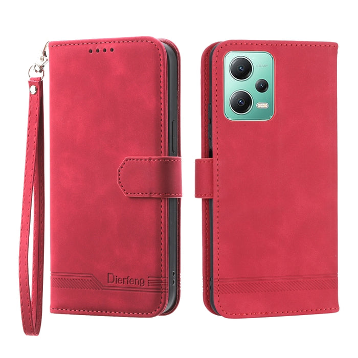 Dierfeng Dream Line TPU + Funda de cuero PU para teléfono, For Xiaomi Redmi Note 11 / Note 11S, For Xiaomi Redmi Note 11 Pro Foreign, For Xiaomi Redmi 10C, For Xiaomi Redmi 10A, For Xiaomi Redmi Note 11 Pro Max, For Xiaomi Redmi A1 4G                  ...