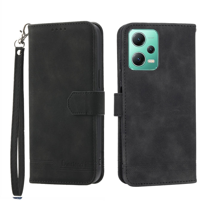 Dierfeng Dream Line TPU + Funda de cuero PU para teléfono, For Xiaomi Redmi Note 11 / Note 11S, For Xiaomi Redmi Note 11 Pro Foreign, For Xiaomi Redmi 10C, For Xiaomi Redmi 10A, For Xiaomi Redmi Note 11 Pro Max, For Xiaomi Redmi A1 4G                  ...