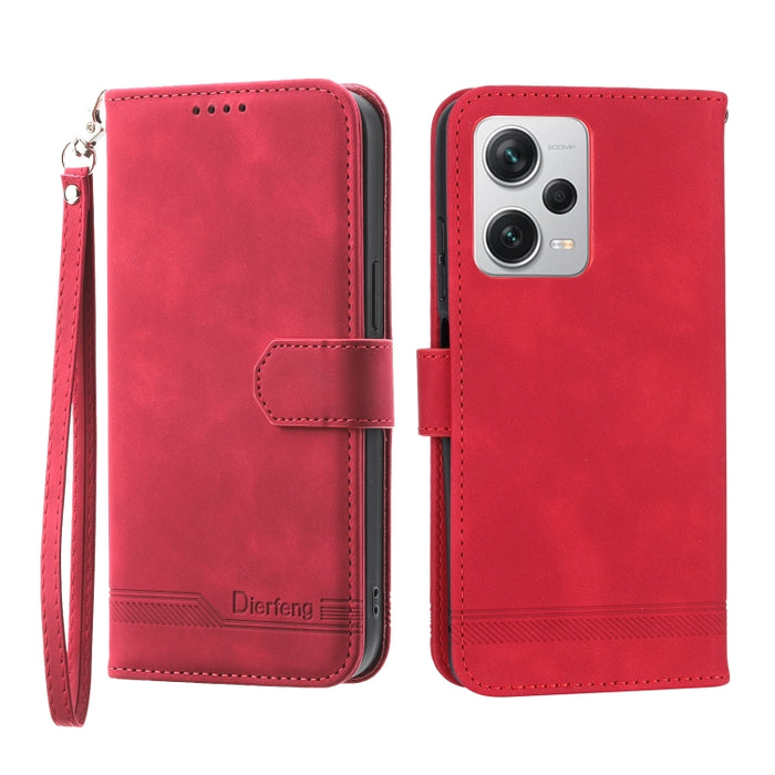 Dierfeng Dream Line TPU + Funda de cuero PU para teléfono, For Xiaomi Redmi Note 11 / Note 11S, For Xiaomi Redmi Note 11 Pro Foreign, For Xiaomi Redmi 10C, For Xiaomi Redmi 10A, For Xiaomi Redmi Note 11 Pro Max, For Xiaomi Redmi A1 4G                  ...