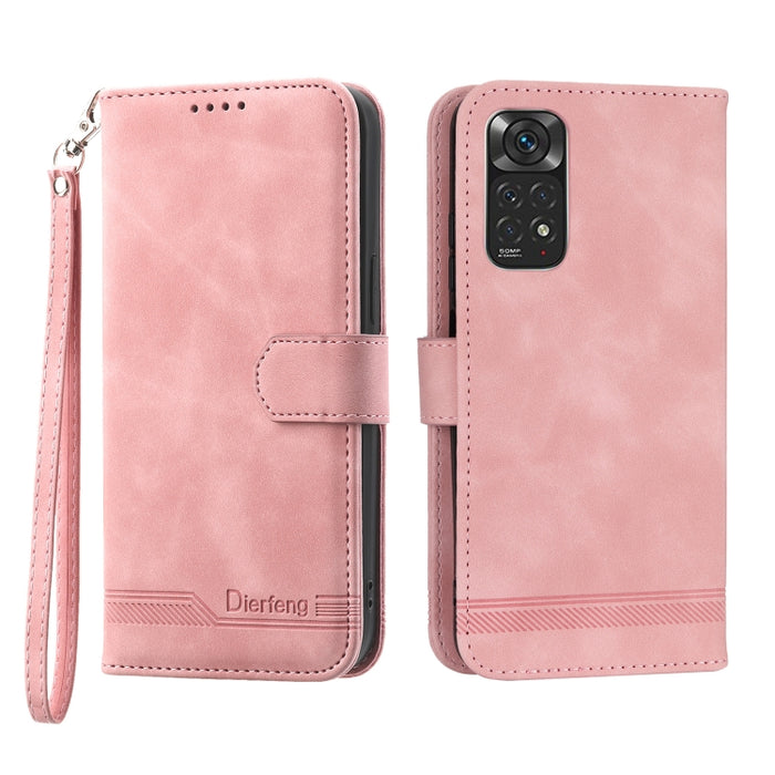 Dierfeng Dream Line TPU + Funda de cuero PU para teléfono, For Xiaomi Redmi Note 11 / Note 11S, For Xiaomi Redmi Note 11 Pro Foreign, For Xiaomi Redmi 10C, For Xiaomi Redmi 10A, For Xiaomi Redmi Note 11 Pro Max, For Xiaomi Redmi A1 4G                  ...