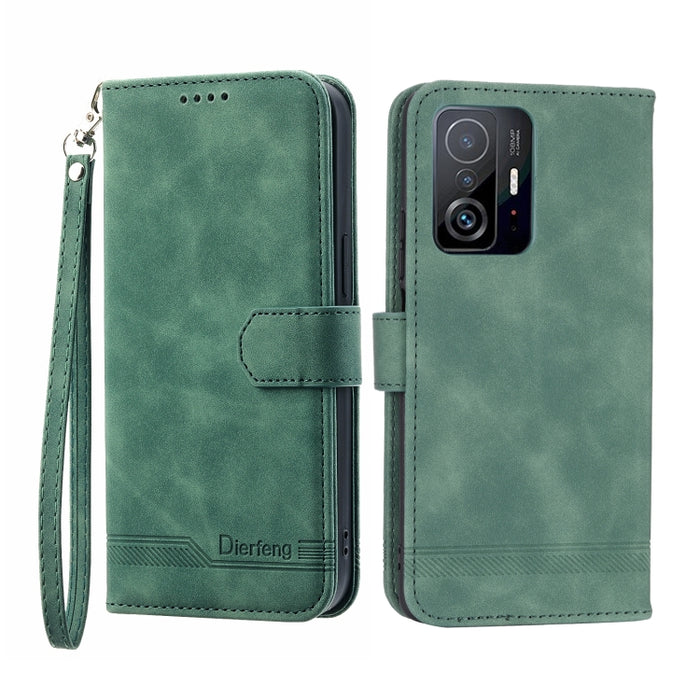 Dierfeng Dream Line TPU + Funda de cuero PU para teléfono, For Xiaomi Redmi Note 11 / Note 11S, For Xiaomi Redmi Note 11 Pro Foreign, For Xiaomi Redmi 10C, For Xiaomi Redmi 10A, For Xiaomi Redmi Note 11 Pro Max, For Xiaomi Redmi A1 4G                  ...