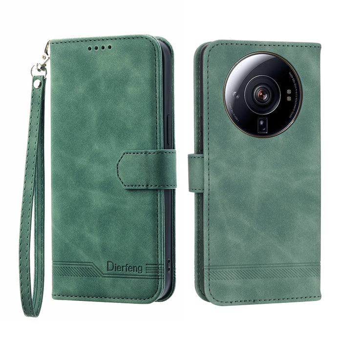 Dierfeng Dream Line TPU + Funda de cuero PU para teléfono, For Xiaomi 12 Ultra, For Xiaomi 13, For Xiaomi 13 Pro, For Xiaomi Poco C40