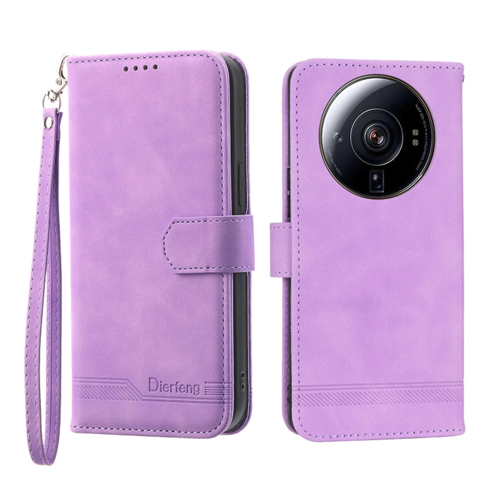 Dierfeng Dream Line TPU + Funda de cuero PU para teléfono, For Xiaomi 12 Ultra, For Xiaomi 13, For Xiaomi 13 Pro, For Xiaomi Poco C40