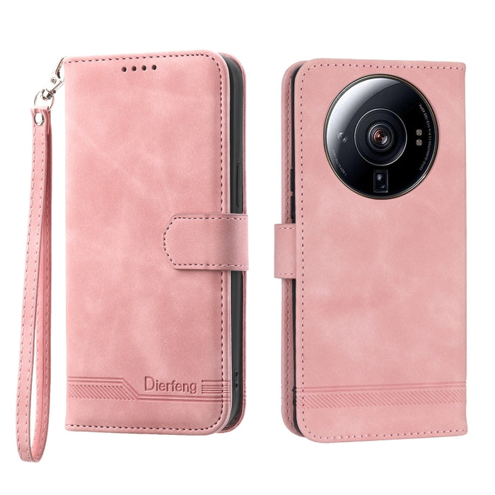 Dierfeng Dream Line TPU + Funda de cuero PU para teléfono, For Xiaomi 12 Ultra, For Xiaomi 13, For Xiaomi 13 Pro, For Xiaomi Poco C40