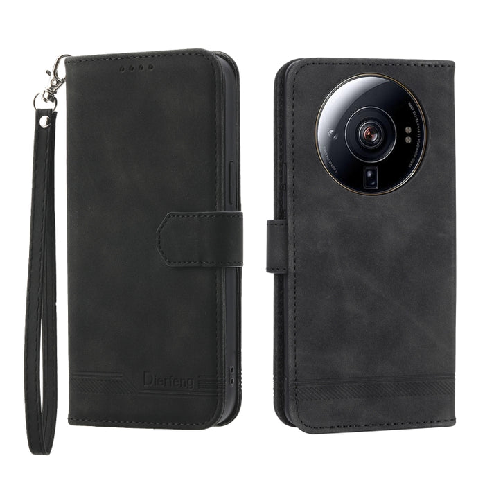 Dierfeng Dream Line TPU + Funda de cuero PU para teléfono, For Xiaomi 12 Ultra, For Xiaomi 13, For Xiaomi 13 Pro, For Xiaomi Poco C40