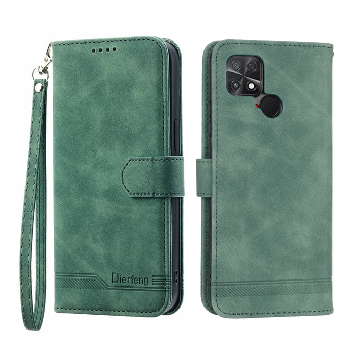 Dierfeng Dream Line TPU + Funda de cuero PU para teléfono, For Xiaomi 12 Ultra, For Xiaomi 13, For Xiaomi 13 Pro, For Xiaomi Poco C40