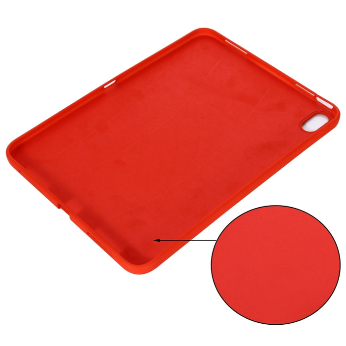 Funda de tableta de cobertura total a prueba de caídas de silicona líquida de color sólido, For iPad 10th Gen 10.9 2022