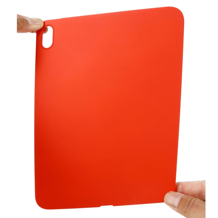 Funda de tableta de cobertura total a prueba de caídas de silicona líquida de color sólido, For iPad 10th Gen 10.9 2022