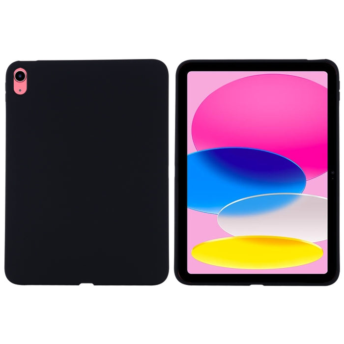Funda de tableta de cobertura total a prueba de caídas de silicona líquida de color sólido, For iPad 10th Gen 10.9 2022