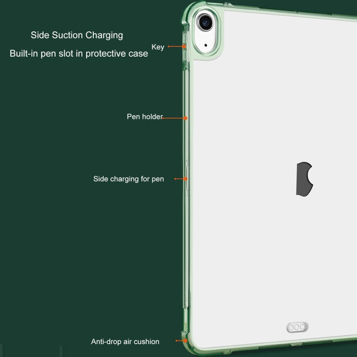 Estuche para tableta de cuero inteligente a prueba de golpes de 3 pliegues, For iPad mini 6 / mini 2024, For iPad 10.2 2021 / 2020 / 2019, For iPad 10th Gen 10.9 2022, For iPad Air 2020 / 2022 10.9