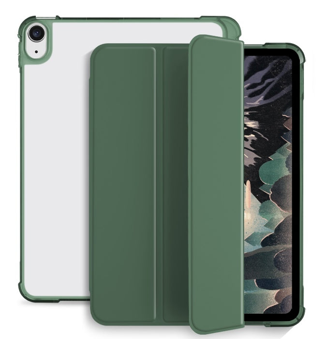 Estuche para tableta de cuero inteligente a prueba de golpes de 3 pliegues, For iPad mini 6 / mini 2024, For iPad 10.2 2021 / 2020 / 2019, For iPad 10th Gen 10.9 2022, For iPad Air 2020 / 2022 10.9