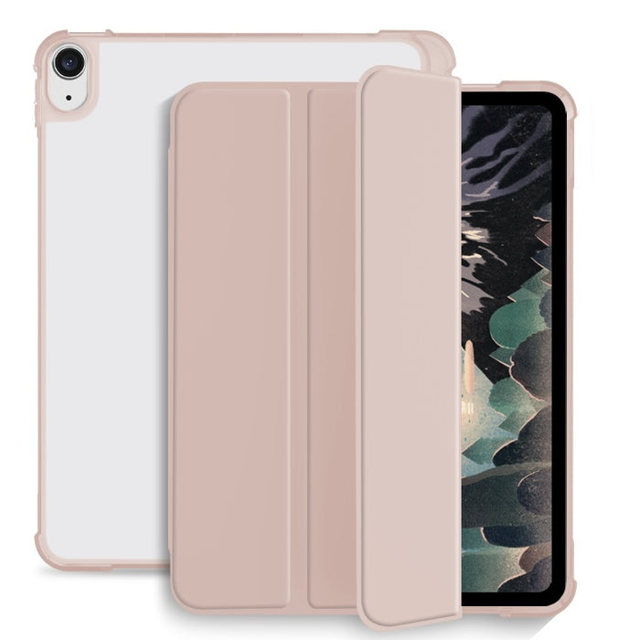 Estuche para tableta de cuero inteligente a prueba de golpes de 3 pliegues, For iPad mini 6 / mini 2024, For iPad 10.2 2021 / 2020 / 2019, For iPad 10th Gen 10.9 2022, For iPad Air 2020 / 2022 10.9