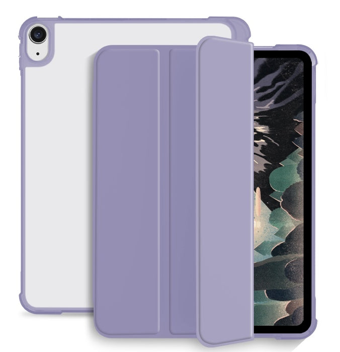 Estuche para tableta de cuero inteligente a prueba de golpes de 3 pliegues, For iPad mini 6 / mini 2024, For iPad 10.2 2021 / 2020 / 2019, For iPad 10th Gen 10.9 2022, For iPad Air 2020 / 2022 10.9