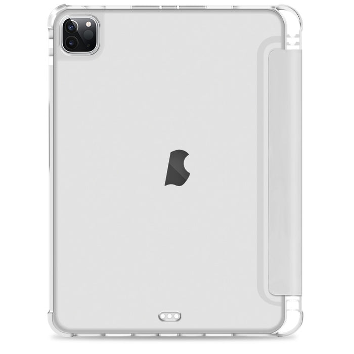 Estuche para tableta de cuero inteligente a prueba de golpes de 3 pliegues, For iPad Pro 11 2022 / 2021 / 2020, For iPad Pro 12.9 2022 / 2021 / 2020