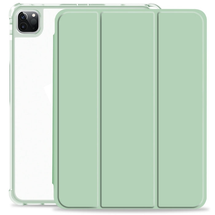 Estuche para tableta de cuero inteligente a prueba de golpes de 3 pliegues, For iPad Pro 11 2022 / 2021 / 2020, For iPad Pro 12.9 2022 / 2021 / 2020