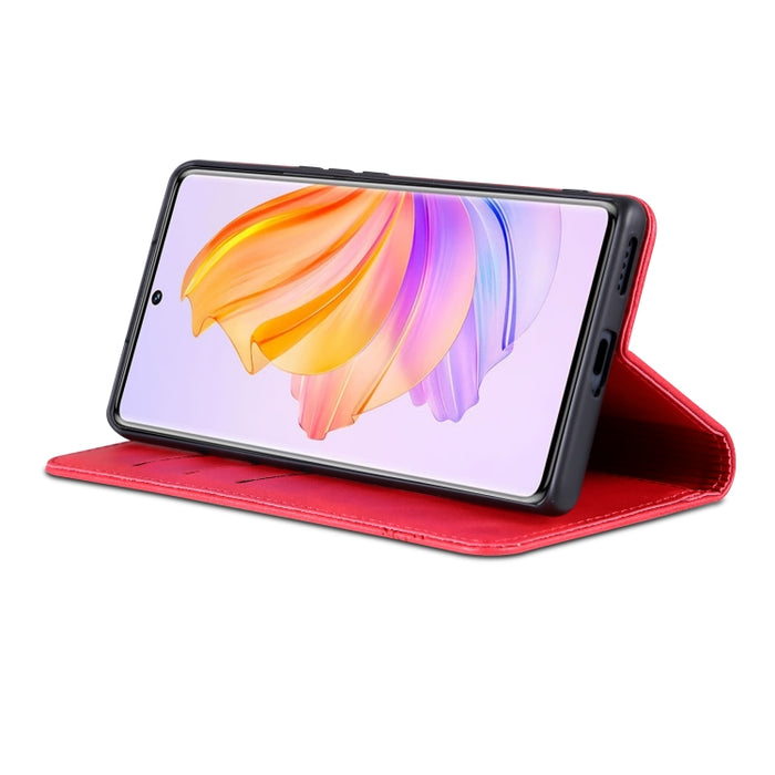 AZNS Funda de cuero con tapa magnética con textura de becerro para teléfono, For Honor 80 SE, For Samsung Galaxy A04e, For Xiaomi 13