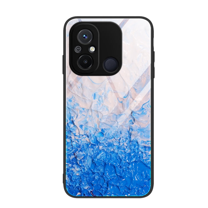 Caja de teléfono de vidrio con patrón de mármol, For Xiaomi Redmi 12C, For Xiaomi Redmi K60/K60 Pro, For Xiaomi Redmi K60E, For Samsung Galaxy A04e, For Samsung Galaxy A14 5G, For Samsung Galaxy A34 5G, For Samsung Galaxy A54 5G