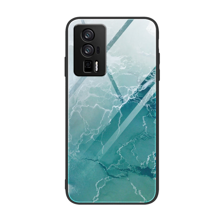 Caja de teléfono de vidrio con patrón de mármol, For Xiaomi Redmi 12C, For Xiaomi Redmi K60/K60 Pro, For Xiaomi Redmi K60E, For Samsung Galaxy A04e, For Samsung Galaxy A14 5G, For Samsung Galaxy A34 5G, For Samsung Galaxy A54 5G