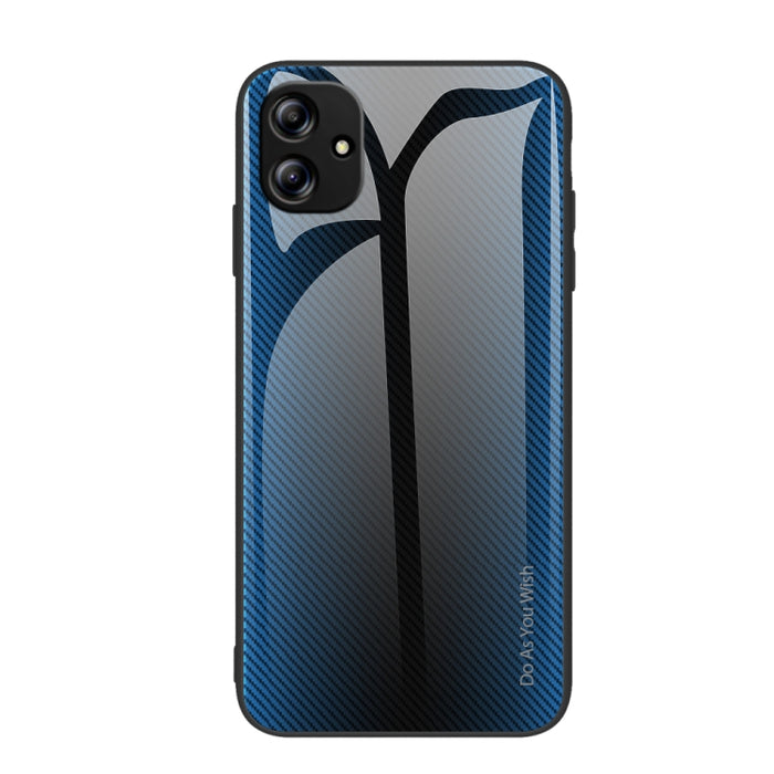 Caja del teléfono de TPU de vidrio degradado de textura, For Xiaomi Redmi 12C, For Xiaomi Redmi K60/K60 Pro, For Xiaomi Redmi K60E, For Samsung Galaxy A04e, For Samsung Galaxy A14 5G, For Samsung Galaxy A34 5G, For Samsung Galaxy A54 5G
