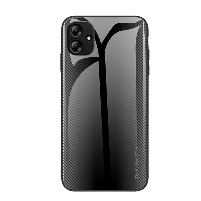 Caja del teléfono de TPU de vidrio degradado de textura, For Xiaomi Redmi 12C, For Xiaomi Redmi K60/K60 Pro, For Xiaomi Redmi K60E, For Samsung Galaxy A04e, For Samsung Galaxy A14 5G, For Samsung Galaxy A34 5G, For Samsung Galaxy A54 5G