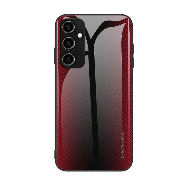 Caja del teléfono de TPU de vidrio degradado de textura, For Xiaomi Redmi 12C, For Xiaomi Redmi K60/K60 Pro, For Xiaomi Redmi K60E, For Samsung Galaxy A04e, For Samsung Galaxy A14 5G, For Samsung Galaxy A34 5G, For Samsung Galaxy A54 5G