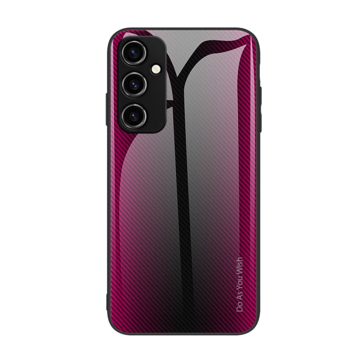 Caja del teléfono de TPU de vidrio degradado de textura, For Xiaomi Redmi 12C, For Xiaomi Redmi K60/K60 Pro, For Xiaomi Redmi K60E, For Samsung Galaxy A04e, For Samsung Galaxy A14 5G, For Samsung Galaxy A34 5G, For Samsung Galaxy A54 5G