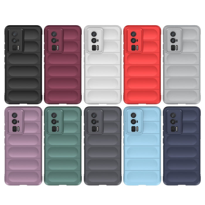 Magic Shield TPU + Estuche para teléfono de franela, For Xiaomi Redmi K60, For Xiaomi Redmi K60 Pro