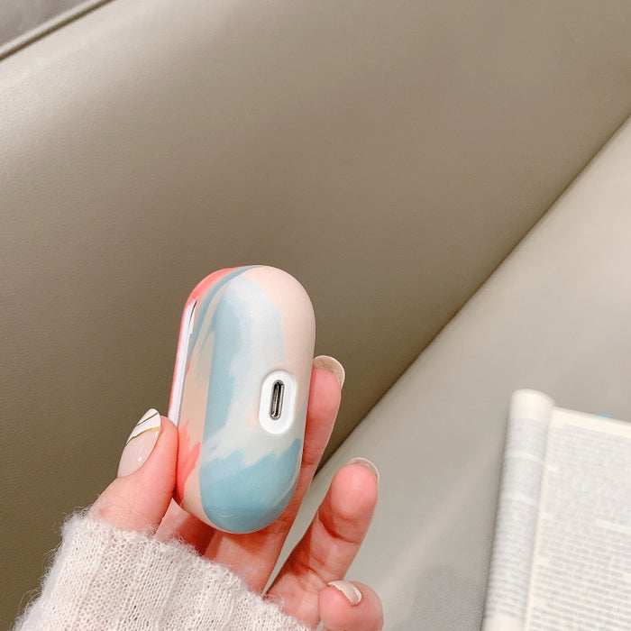 Tinta Pintura Agua Etiqueta PC Auricular Estuche, For AirPods Pro, For AirPods 3, For AirPods 1 / 2
