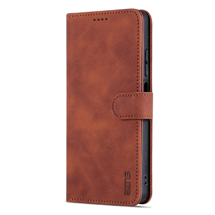 AZNS Skin Feel Calf Texture Flip Funda de cuero para teléfono, For Xiaomi Redmi Note 12 5G Global, For Xiaomi Redmi Note 12 Pro 5G Global, For Xiaomi Redmi Note 12 Pro+ 5G Global