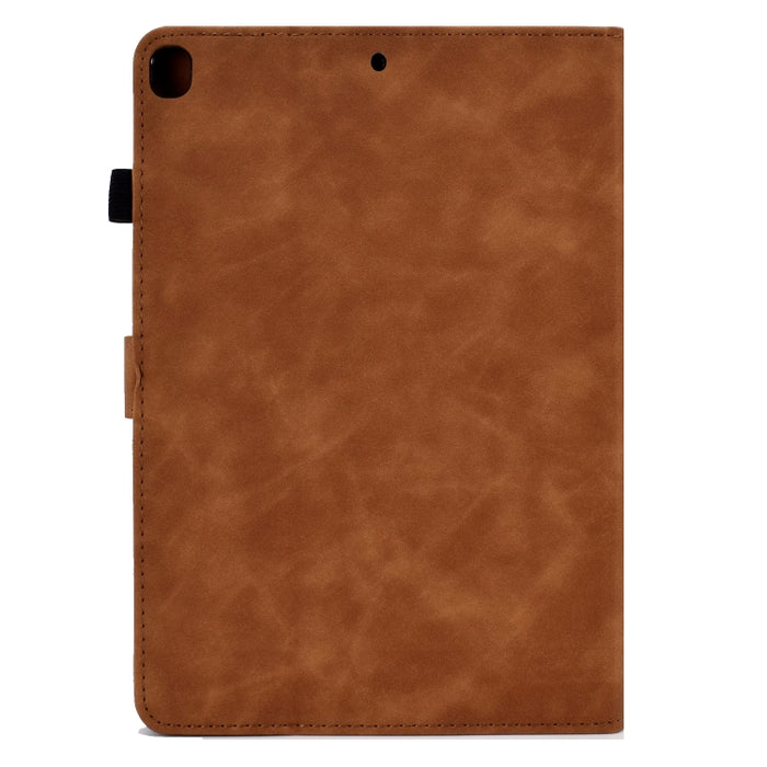 Estuche para tableta inteligente de cuero con relieve de mariposa peonía, For iPad 10.2 2020/2019 / Air 10.5 2019, For iPad 2025 / 2022, For iPad Air / Air 2 / 9.7 2017 / 9.7 2018, For iPad mini 2024 / mini 6, For iPad mini 5 / 4 / 3 / 2 / 1�����������...