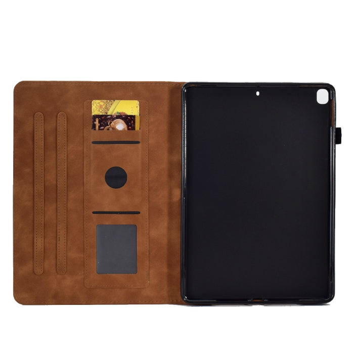 Estuche para tableta inteligente de cuero con relieve de mariposa peonía, For iPad 10.2 2020/2019 / Air 10.5 2019, For iPad 2025 / 2022, For iPad Air / Air 2 / 9.7 2017 / 9.7 2018, For iPad mini 2024 / mini 6, For iPad mini 5 / 4 / 3 / 2 / 1�����������...