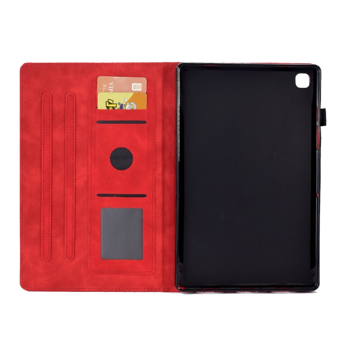 Para iPad 10.2 2019/2020 / Air 10.5 2019 Funda para tableta inteligente de cuero con relieve de rombos