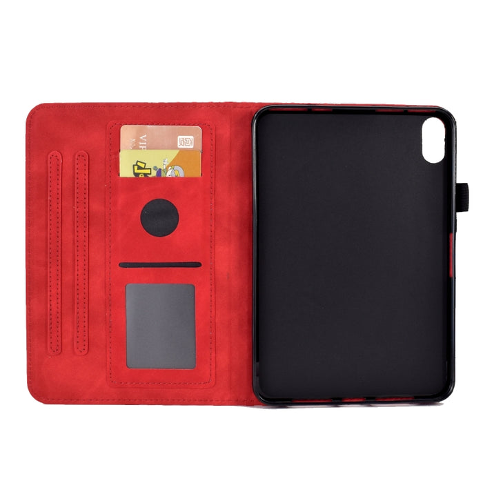 Para iPad 10.a generación 10.9 2022 Funda para tableta inteligente de cuero con relieve de rombos