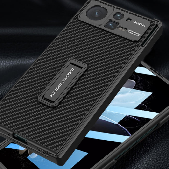 Para Xiaomi Mix Fold 2 GKK Funda de teléfono de cuero con tapa con bisagra magnética y soporte, For Xiaomi Mix Fold 2