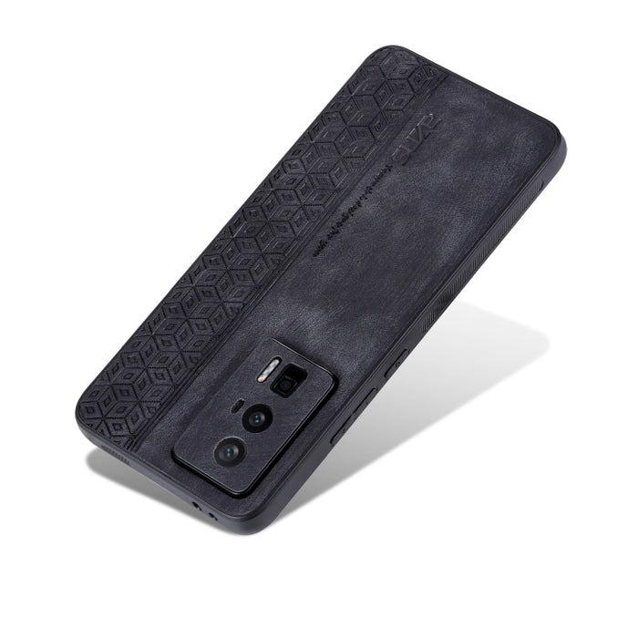 Estuche para teléfono con sensación de piel en relieve AZNS 3D, For Xiaomi Redmi K60 / K60 Pro