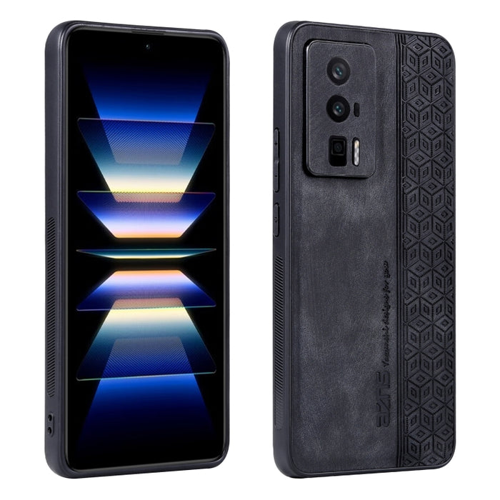Estuche para teléfono con sensación de piel en relieve AZNS 3D, For Xiaomi Redmi K60 / K60 Pro