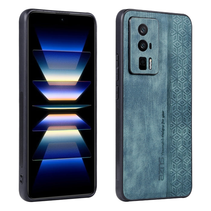 Estuche para teléfono con sensación de piel en relieve AZNS 3D, For Xiaomi Redmi K60 / K60 Pro