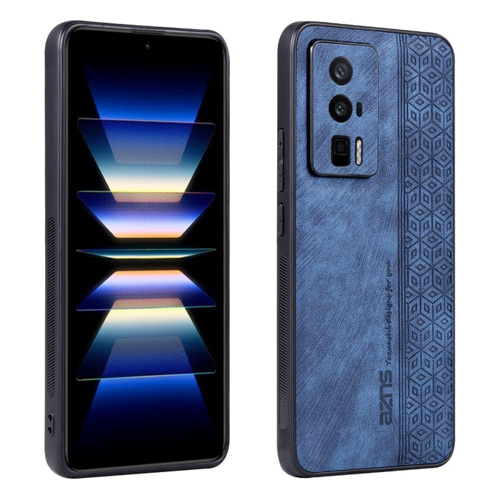 Estuche para teléfono con sensación de piel en relieve AZNS 3D, For Xiaomi Redmi K60 / K60 Pro